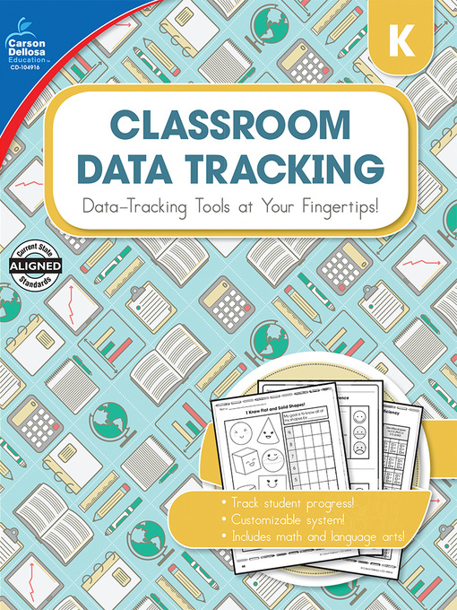 Title details for Classroom Data Tracking, Grade K by Carson Dellosa Education - Available